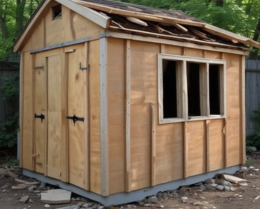 a truck with a sign that says cle junk junk removal