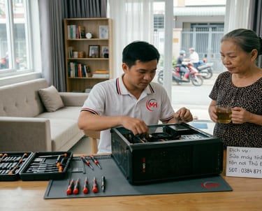 sửa máy tính tận nơi tại thủ đức