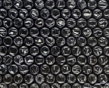 Melna burbuļplēve ruļļos, UV aizsardzībai