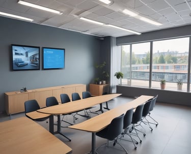 Close-up of organized digital files on a sleek dark-themed computer screen.