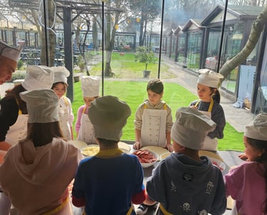 Pizza atölyesi, mum atölyesi, resim atölyesi atölye