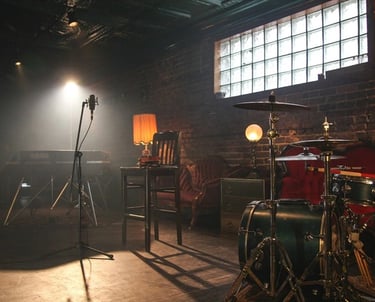 Polly Maggoo groupe rock Nantes studio de répétition