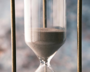 a hour - long time lapse of a hourglass hourglass hourglass hour