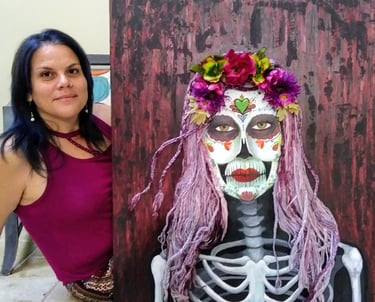 Catrina day of the dead Samhain