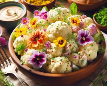 Salada de Maionese de Couve-flor da VidaFit&Receitas  Descubra uma revolução culinária nesta delicio