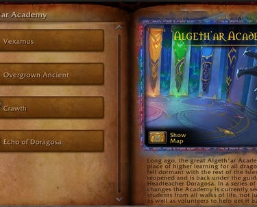 Algeth'ar Academy, wow, midnight, wowprimer, midnight mythic season1