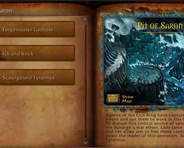 Pit of Saron entrance, location, wow, midnight, wowprimer, midnight mythic season1