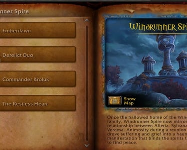 Windrunner Spire, wow, midnight, wowprimer, midnight mythic season1