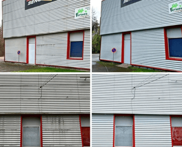 Nettoyage façade magasin Douai, entreprise nettoyage façade et devanture Douai 