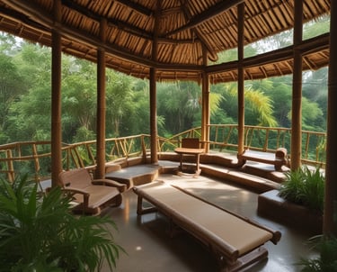 Bamboo Villa structutur 
