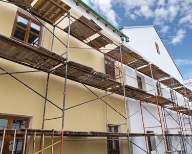 ravalement des murs de façade