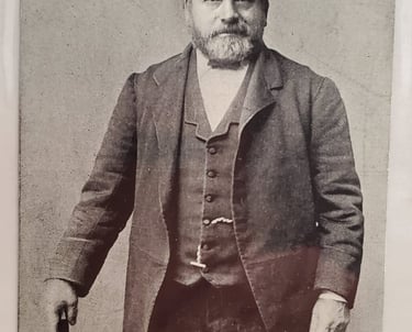 A contemporary photograph of Captain George Perfect