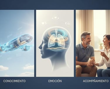 Conocimiento emocionalidad y acompañamiento para superar el miedo a volar