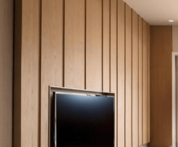 TV back panel wood
