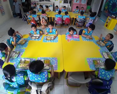 Mid-day Meal Salwan Public School.