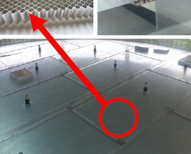 Techo Flotante Interno de Cotacto Total