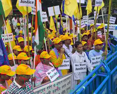 Today, on 27th August, under the call of the INSAF Party in support of the Moolnibasi Front, the doc