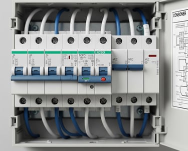 emergency electrician near me checking fuse box