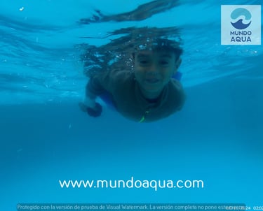 clases de natación para bebés en Mérida Yucatán