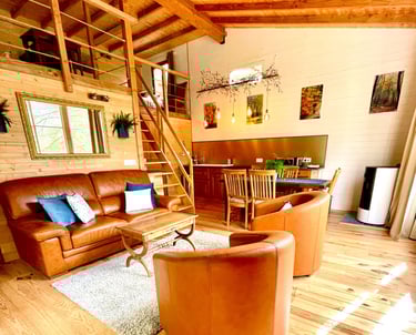 Chalet eau vacances foret nature bois nevers nièvre