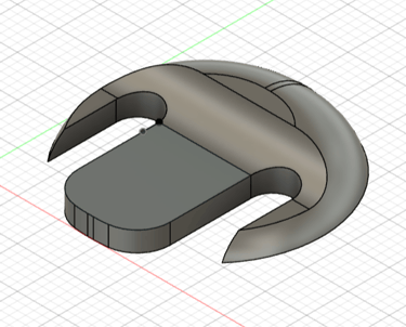 Eigen ontwerp - adapter voor een douchebakje te bevestigen