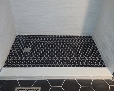 bespoke tile shower