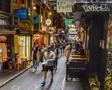 Explore Melbourne - Degraves Street
