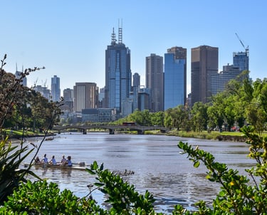 Explore Melbourne - the Yarra River