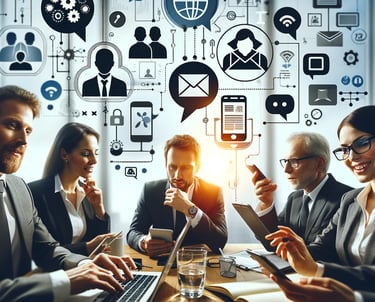 Company executives making hiring decisions