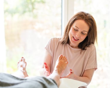 reflexology for maternity in Oxted, Surrey
