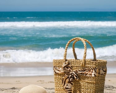 Beach Hat Beach Market Beach Tote Sunglasses