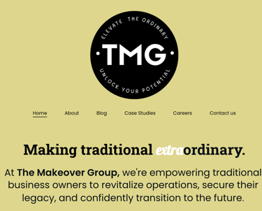 The Makeover Group go to market material