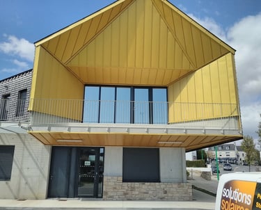 Mairie Baden film solaire miroir