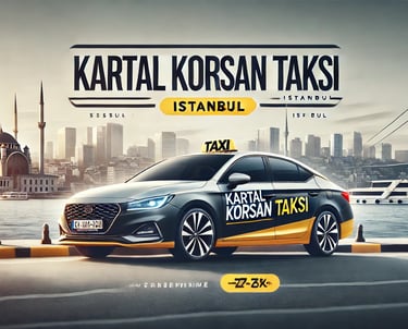 a car with a yellow and black car parked on the side of a road