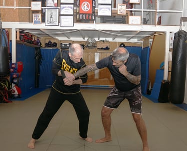 Combat Cuentada contrôle du couteau