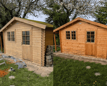 Rénovation et entretien châlet