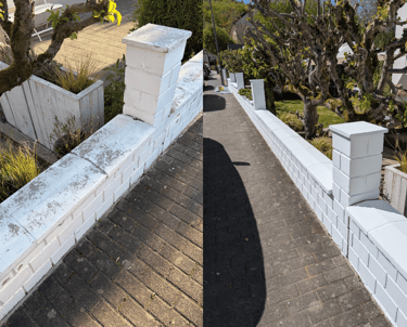 Rénovation muret extérieur