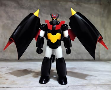 a toy that is standing up with a bat