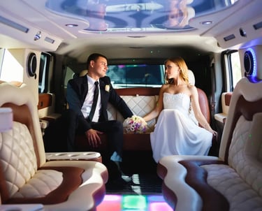 Limousine for weddings