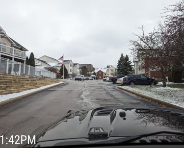 Snow removal at Forest Ridge in Cuyahoga Falls Ohio