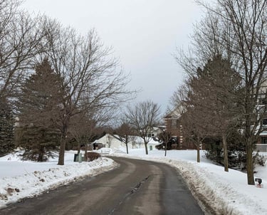 Akron Area Snow Plowing and Salt Services