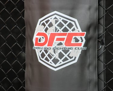 a flag - bearing flag on a fenced in area