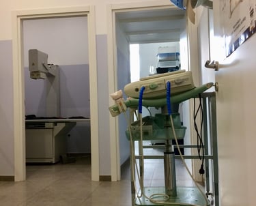 Sala esami diagnostici veterinari