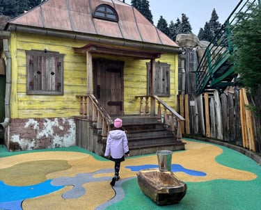 Masha and the Bear at Leolandia Italy