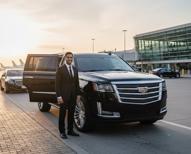 Airport Transfers with our professional chauffeur service