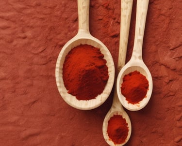 A selection of organic vegetables in a basket.