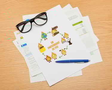 Documents de partenariats de bois de chauffage pour MaxThomasBois