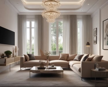A beautifully designed interior space showcasing elegant decor.