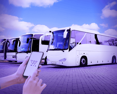 تنظيم حركة الحشود والنقل الترددي مع توفير باصات بخيارات متعددة ضمن خدمات وتد للفعاليات
