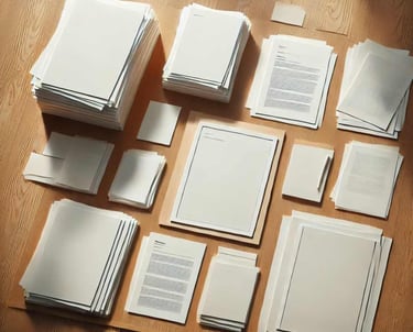 Piles of Research papers and Articles on Human-AI Coevolution and sociology